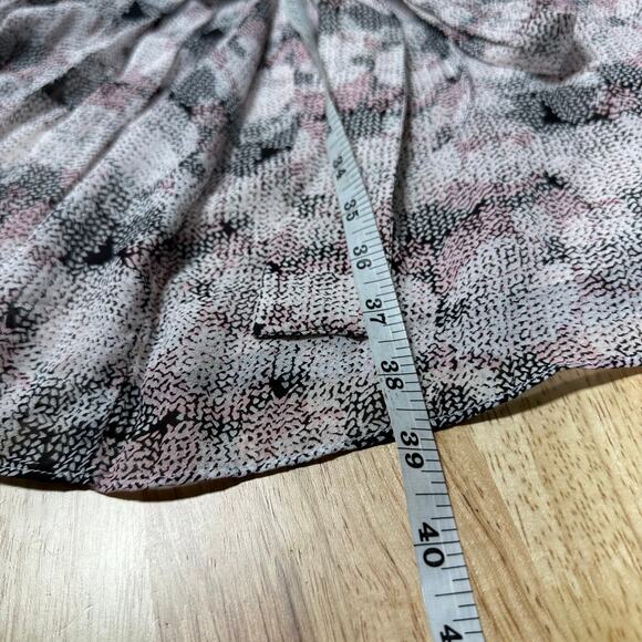 Reiss Alice Abstract Print Women's Button Down Belted Mini Dress Size 14 NWT - Picture 11 of 11